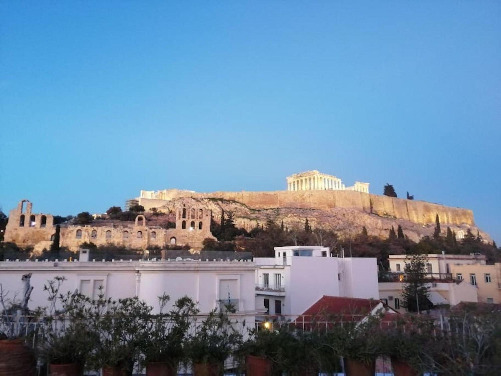 Stunning Acropolis View Apartment Athen Exterior foto