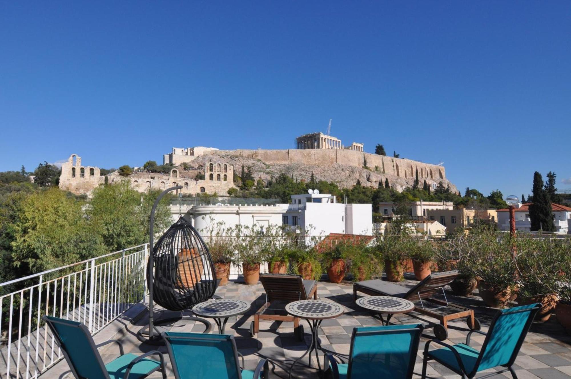 Stunning Acropolis View Apartment Athen Exterior foto