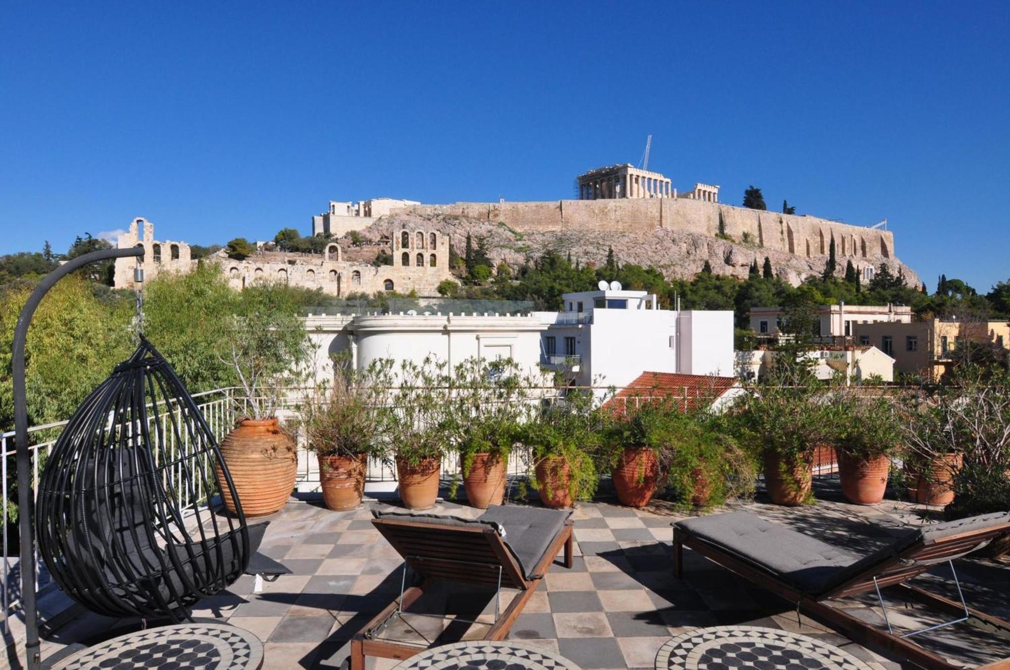 Stunning Acropolis View Apartment Athen Exterior foto